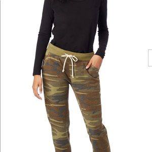 Alternative apparel Camo Eco-Fleece Jogger Pants